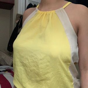 Yellow blouse